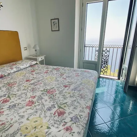 Sunrise. Pool And Seaview In Amalfi Coast Conca dei Marini